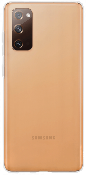 Samsung Galaxy S20 FE 5G szilikon tok közepesen ütésálló kameravédővel átlátszó