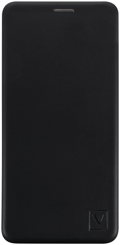 Xiaomi Redmi 9 Prime lenyíló mágneses flipes bőrtok prémium minőség fekete