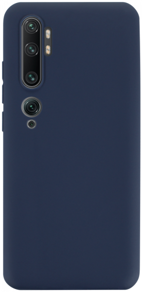 Xiaomi Mi Note 10 Pro szilikon tok matt sötétkék