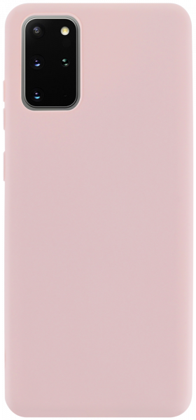 Samsung Galaxy S20 Plus (SM-G985F) szilikon tok matt púder színű