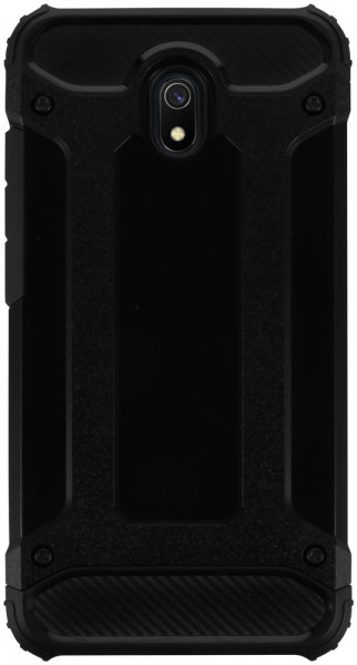 Xiaomi Redmi 8A ütésálló tok légpárnás sarkas, hibrid Forcell Armor fekete