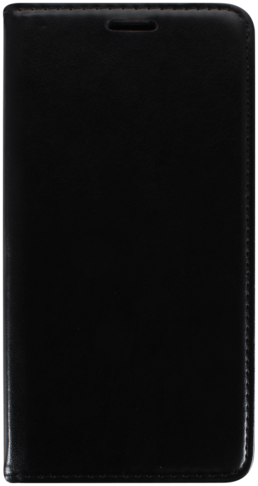 Huawei Y6 2018 oldalra nyíló flipes bőrtok asztali tartó funkciós fekete