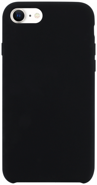 Apple iPhone SE (2020) kemény hátlap gumírozott fekete