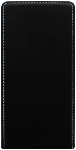 Samsung Galaxy A03s (SM-A037F) lenyíló flipes bőrtok fekete