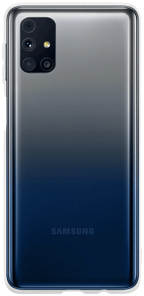 Samsung Galaxy M31s (SM-M317F) szilikon tok gyári ROAR átlátszó