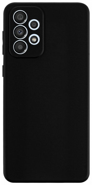 Samsung Galaxy A33 5G (SM-A336) szilikon tok kameravédővel matt fekete