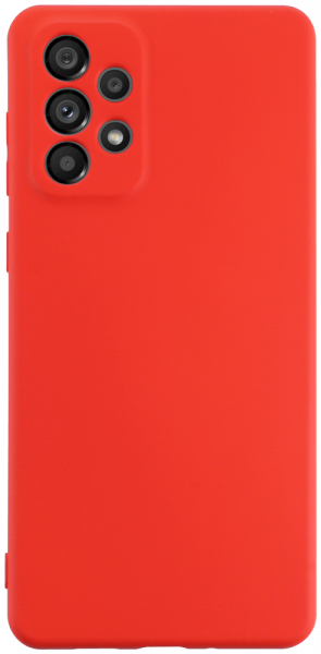 Samsung Galaxy A73 5G (SM-A736B) szilikon tok kameravédővel piros