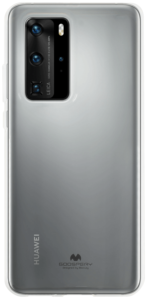 Huawei P40 Pro szilikon tok gyári MERCURYCASE átlátszó