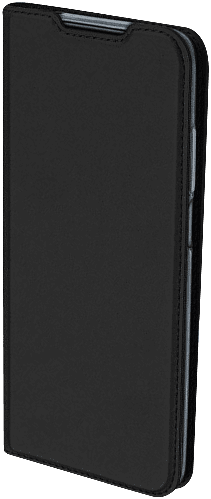 Huawei P40 Pro oldalra nyíló flipes bőrtok elől-hátul mágneses fekete
