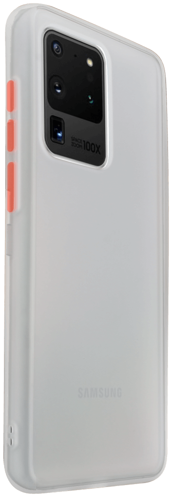 Samsung Galaxy S20 Ultra (SM-G988B) kemény hátlap Vennus Button Bumper átlátszó