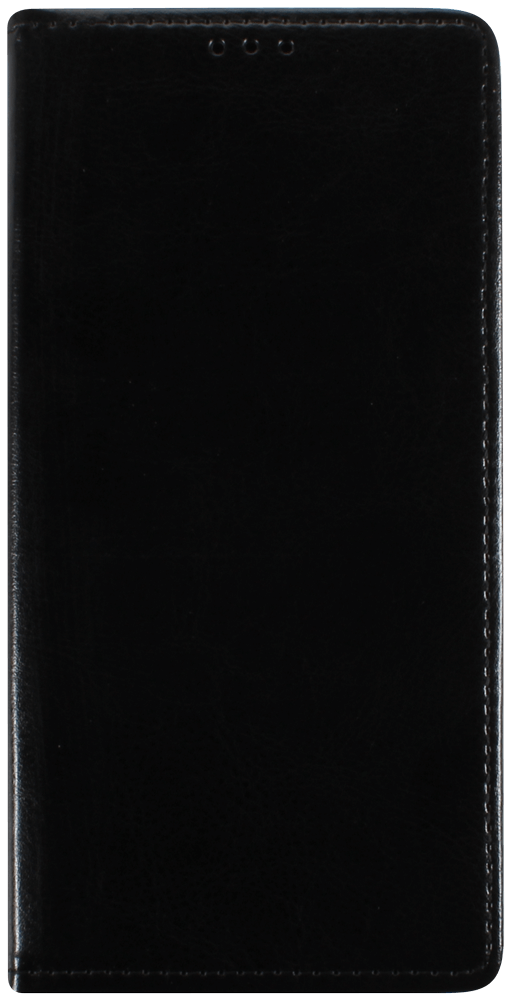 Samsung Galaxy S20 Ultra 5G (SM-G988B) oldalra nyíló flipes bőrtok valódi bőr fekete