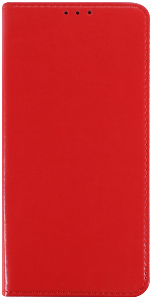 Samsung Galaxy S22 Ultra 5G (SM-S908B) oldalra nyíló flipes bőrtok valódi bőr piros