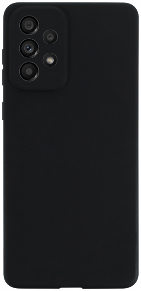 Samsung Galaxy A73 5G (SM-A736B) szilikon tok kameravédővel matt fekete