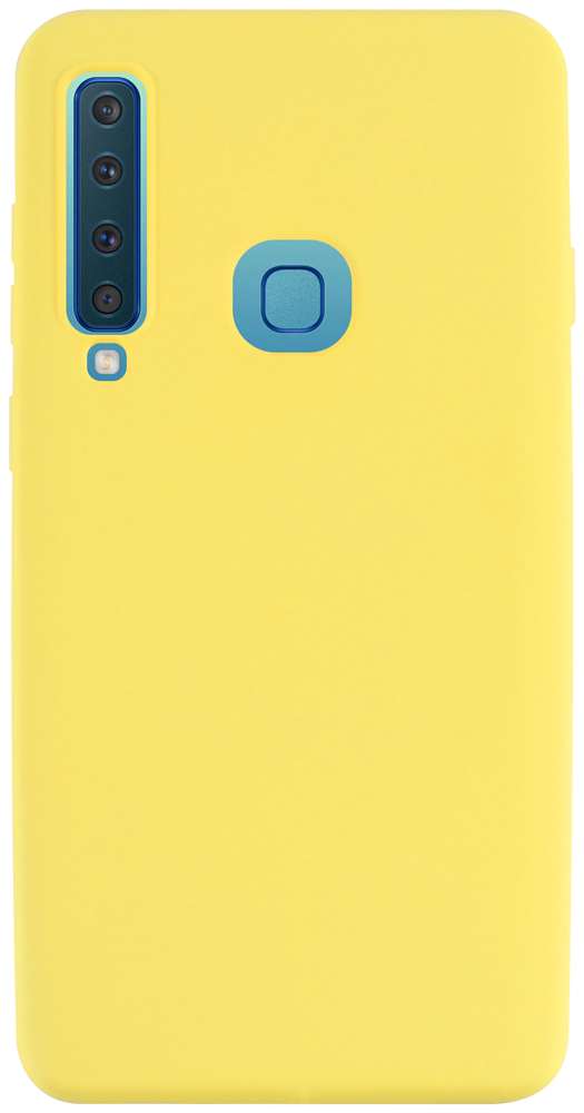 Samsung Galaxy A9 2018 (SM-A920) szilikon tok matt sárga