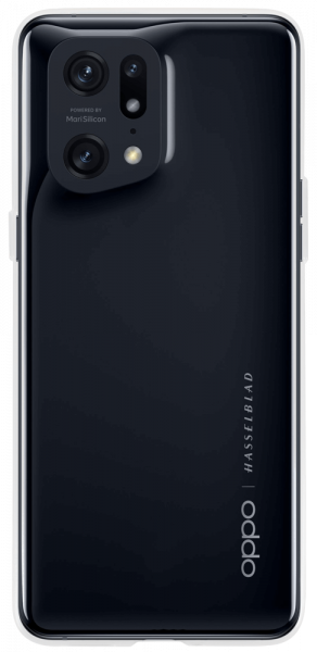 Oppo Find X5 Pro szilikon tok átlátszó