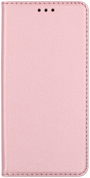 Samsung Galaxy M51 (SM-M515F) oldalra nyíló flipes bőrtok asztali tartó funkciós rozéarany