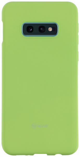 Samsung Galaxy S10e (SM-G970) szilikon tok gyári ROAR világoszöld