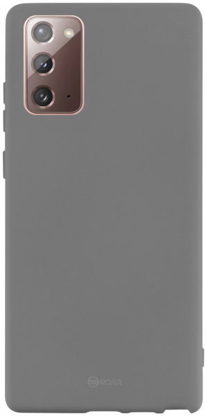 Samsung Galaxy Note 20 (SM-N980F) szilikon tok gyári ROAR szürke