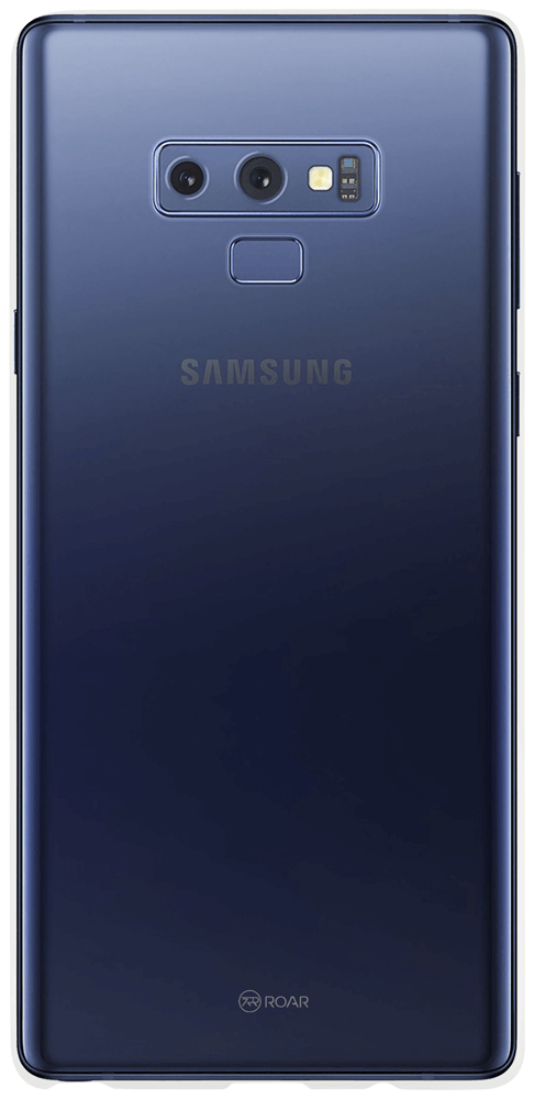 Samsung Galaxy Note 9 (SM-N960F) szilikon tok gyári ROAR átlátszó