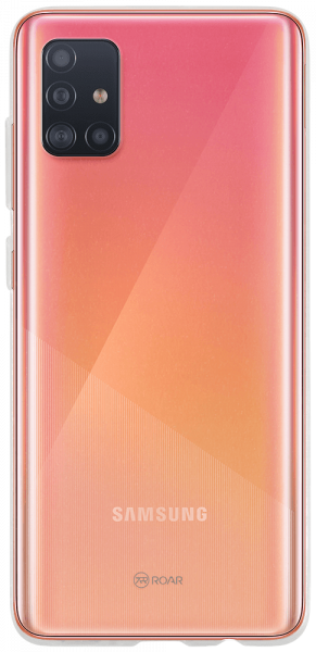 Samsung Galaxy A51 (SM-A515F) szilikon tok gyári ROAR átlátszó