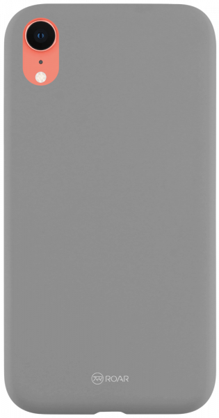 Apple iPhone XR szilikon tok gyári ROAR szürke