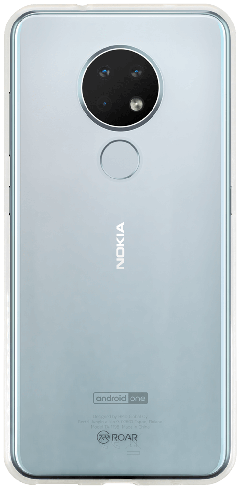 Nokia 6 2019 (Nokia 6.2) szilikon tok gyári ROAR átlátszó