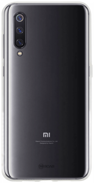 Xiaomi Mi 9 szilikon tok gyári ROAR átlátszó