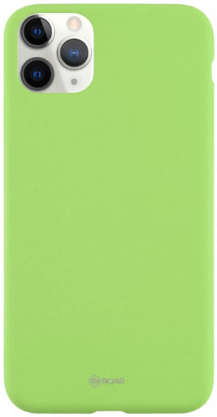 Apple iPhone 11 Pro Max szilikon tok gyári ROAR világoszöld