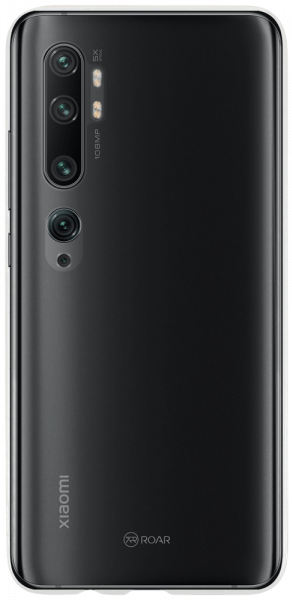 Xiaomi Mi Note 10 Pro szilikon tok gyári ROAR átlátszó