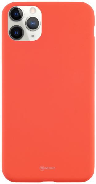 Apple iPhone 11 Pro Max szilikon tok gyári ROAR barackszínű