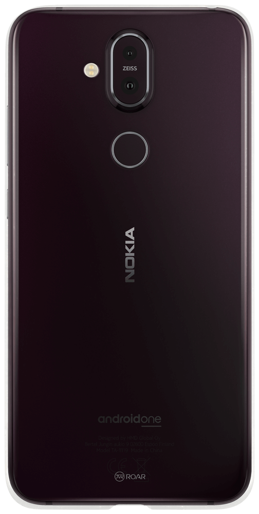 Nokia 8 2018 (Nokia 8.1) szilikon tok gyári ROAR átlátszó