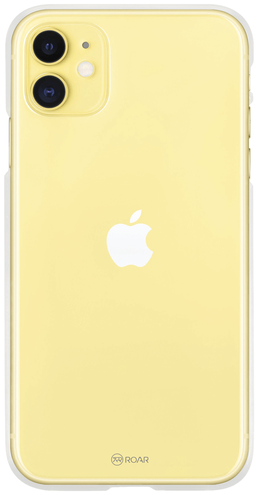 Apple iPhone 11 szilikon tok gyári ROAR átlátszó