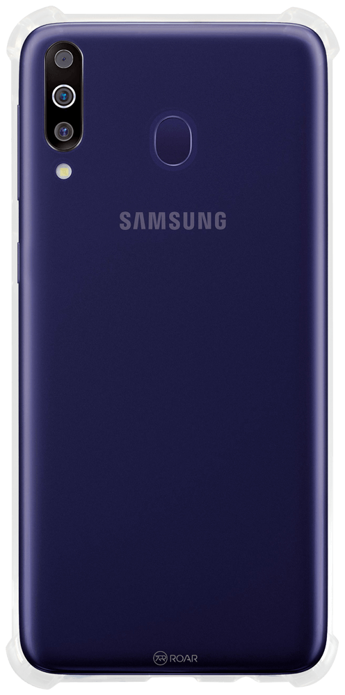 Samsung Galaxy M30 (SM-M305) kemény hátlap gyári ROAR légpárnás sarok átlátszó