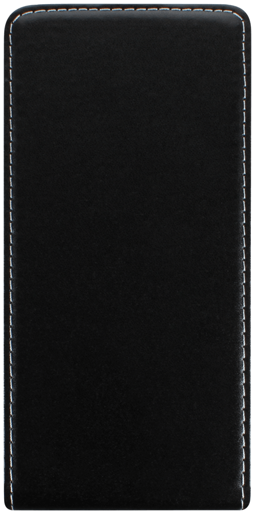 Huawei P20 Pro lenyíló flipes bőrtok fekete