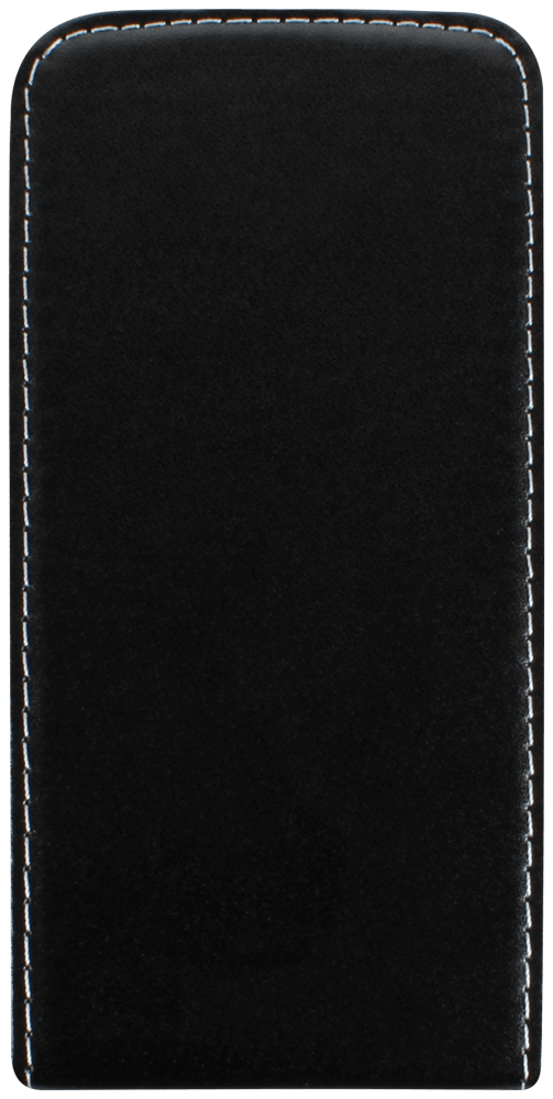 Apple iPhone 6S lenyíló flipes bőrtok fekete