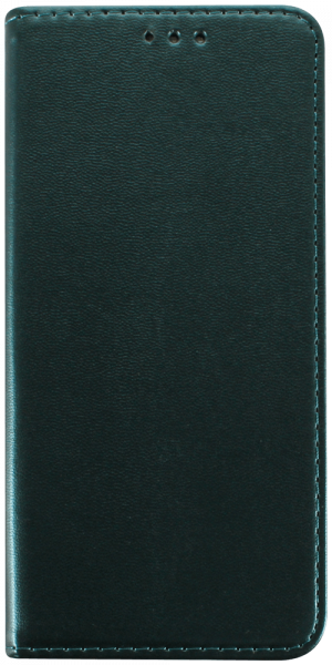 Realme C31 oldalra nyíló flipes bőrtok asztali tartó funkciós sötétzöld