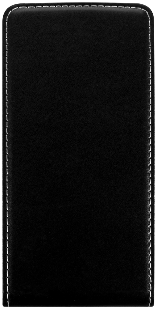 Huawei Honor Play 8A lenyíló flipes bőrtok fekete