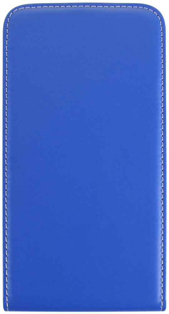 Apple iPhone 7 Plus lenyíló flipes bőrtok kék