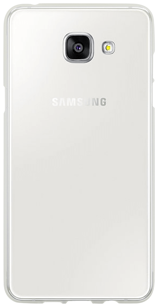 Samsung Galaxy A5 2016 (A510) szilikon tok matt-fényes keret átlátszó