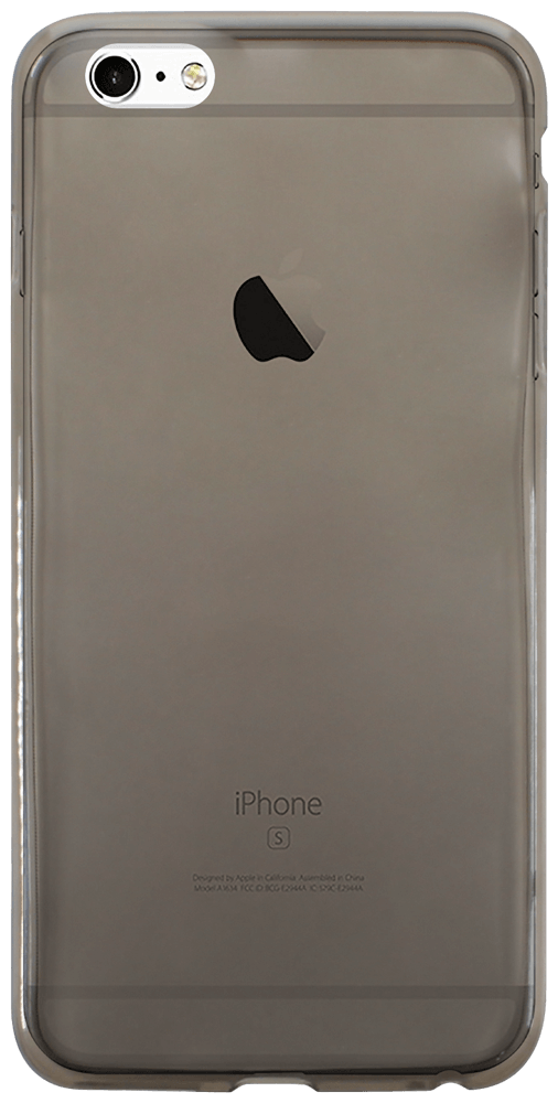 Apple iPhone 6S Plus szilikon tok füstszínű