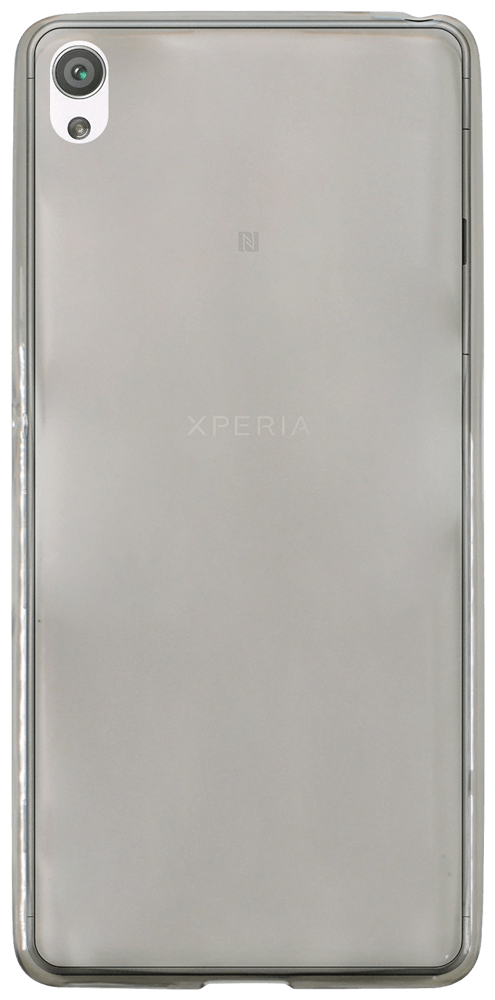 Sony Xperia XA szilikon tok ultravékony átlátszó füstszínű