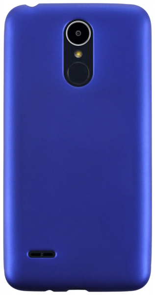 LG K8 2017 szilikon tok fényes kék