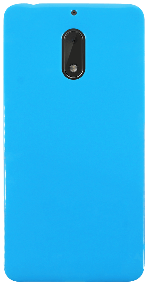 Nokia 6 szilikon tok kék