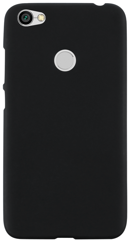 Xiaomi Redmi Note 5A (Prime) szilikon tok matt-fényes keret fekete