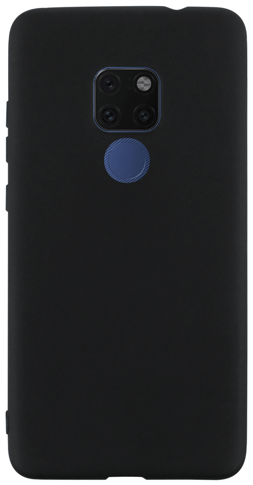 Huawei Mate 20 szilikon tok matt fekete