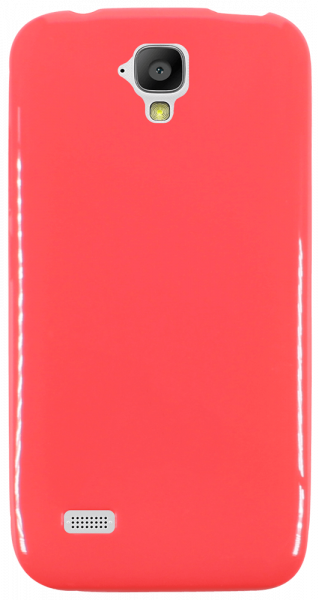 Huawei Y5 Dual (Y560) szilikon tok fényes rózsaszín