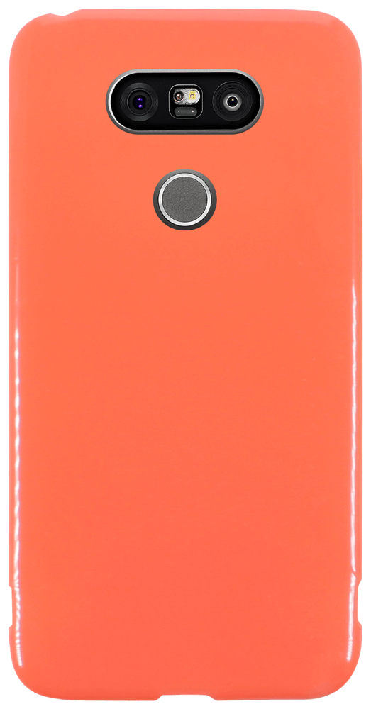 LG G5 Titan (H850) szilikon tok lazac színű