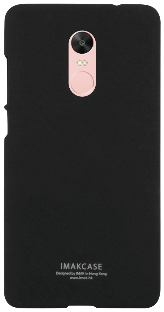 Xiaomi Redmi Note 4X szilikon tok gumírozott  fekete