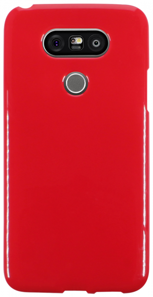 LG G5 Titan (H850) szilikon tok piros