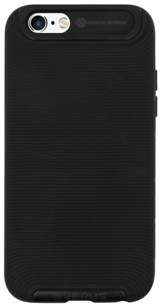 Apple iPhone 6S szilikon tok levehető műanyag keret fekete